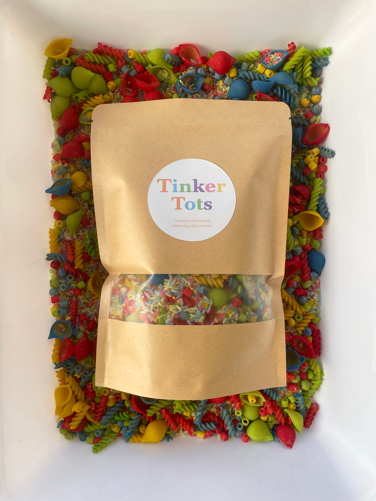 Rainbow Confetti Sensory Mix