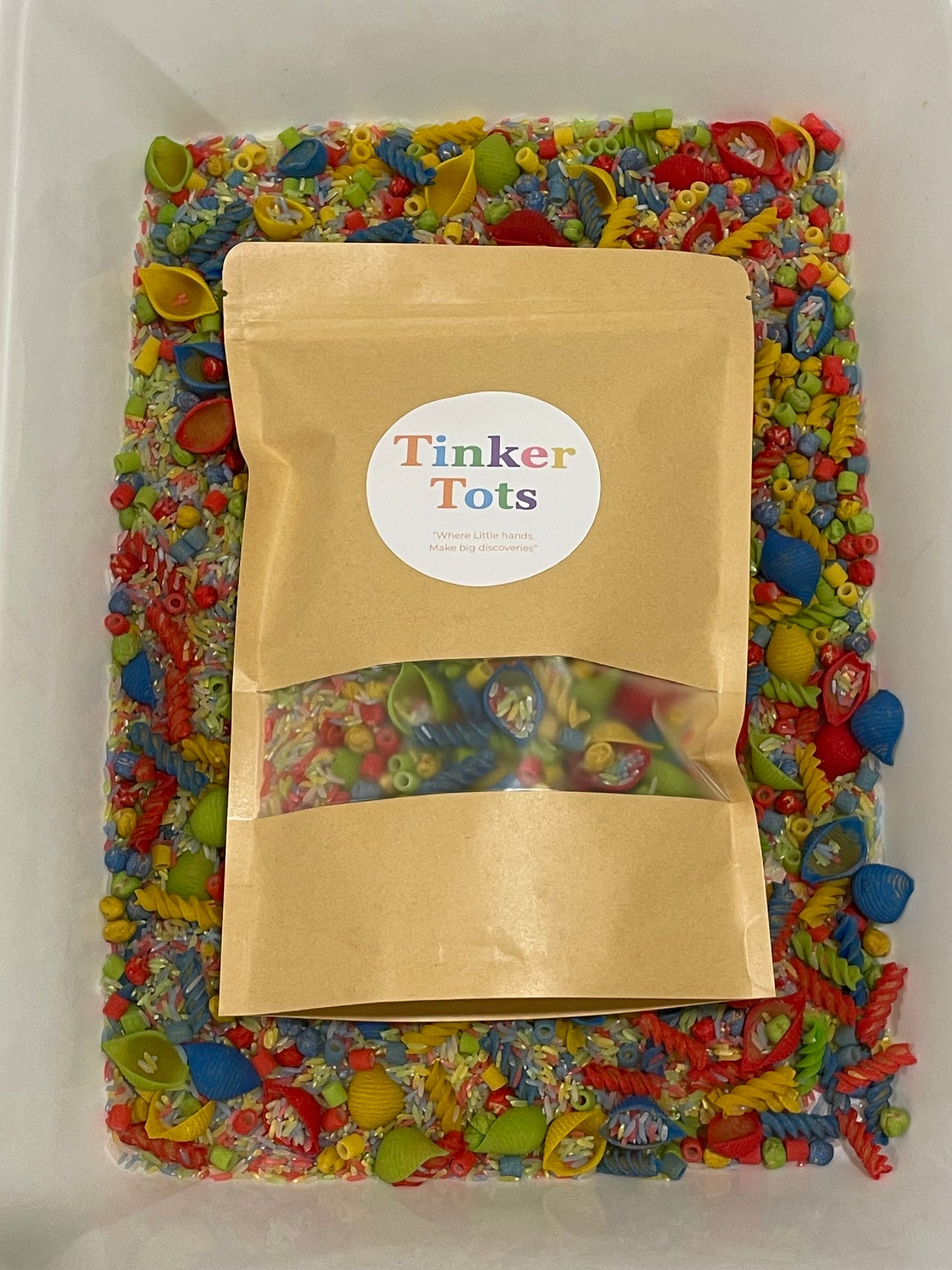 Rainbow Confetti Sensory Mix